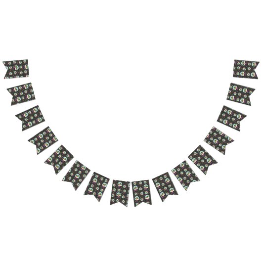 Reindeer Snow Globes バンティングフラッグ (全)