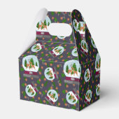 Reindeer Snow Globes フェイバーボックス (裏面サイド)