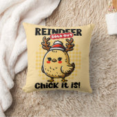 Reindeer Sold Out, Chick It Is – Funny Design クッション (ブランケット)