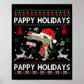 Reindeer Speculum Obgyn Nurse Ugly Christmas Obste ポスター (正面)