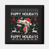 Reindeer Speculum Obgyn Nurse Ugly Christmas Obste マグネット (正面)