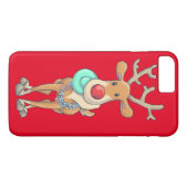 reindeer_xmas Case-Mate iPhoneケース (裏面(横))