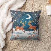 Reindeers クッション (ブランケット)