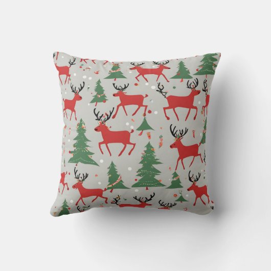 Reindeers  クッション (裏面)