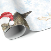 Reindeers and Kitty Cats ラッピングペーパー (ロールコーナー)