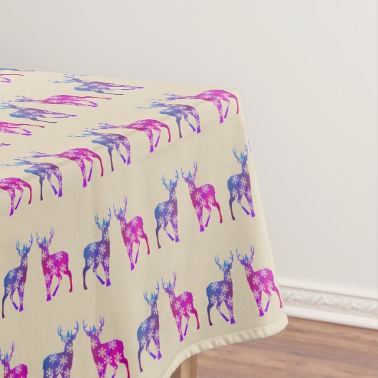 Reindeers Christmas Art  テーブルクロス (インサイチュ)