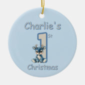 Reindeer's First Christmas! セラミックオーナメント (正面)