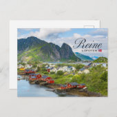 Reine auf den Lofoten ポストカード (正面/裏面)