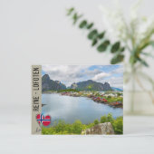 Reine auf den Lofoten ポストカード (スタンド正面)