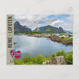 Reine auf den Lofoten ポストカード