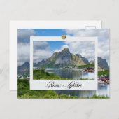 Reine auf den Lofoten ポストカード (正面/裏面)