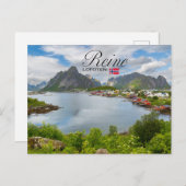 Reine auf den Lofoten ポストカード (正面/裏面)