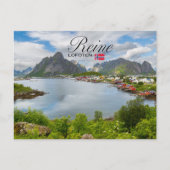 Reine auf den Lofoten ポストカード (正面)