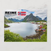 Reine auf den Lofoten ポストカード (正面)