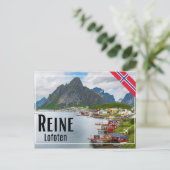 Reine auf den Lofoten ポストカード (スタンド正面)