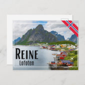 Reine auf den Lofoten ポストカード (正面/裏面)