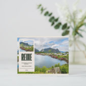 Reine auf den Lofoten ポストカード (スタンド正面)