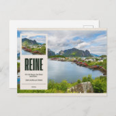 Reine auf den Lofoten ポストカード (正面/裏面)