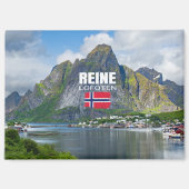 Reine auf den Lofoten マグネット (正面)