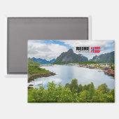 Reine auf den Lofoten マグネット (正面/裏面)