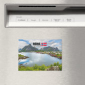 Reine auf den Lofoten マグネット (インサイチュ (食洗機))