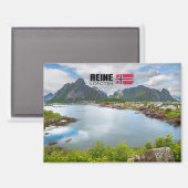 Reine auf den Lofoten マグネット (正面/裏面)