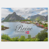 Reine auf den Lofoten マグネット (正面)