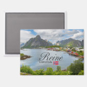 Reine auf den Lofoten マグネット (正面/裏面)