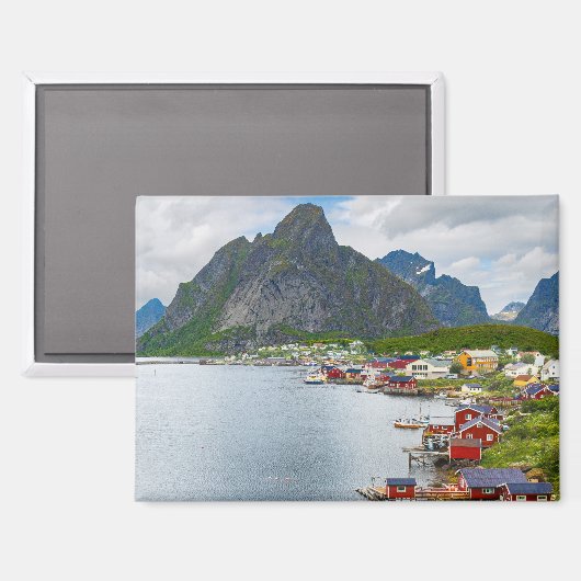Reine auf den Lofoten マグネット (正面/裏面)
