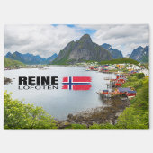 Reine auf den Lofoten マグネット (正面)