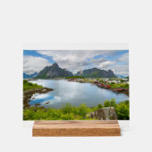 Reine auf den Lofoten Magnet アクリルサイン (正面)