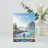 REINE NORWAY ポストカード (スタンド正面)