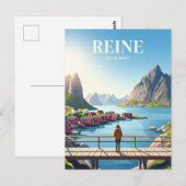 REINE NORWAY ポストカード (正面/裏面)