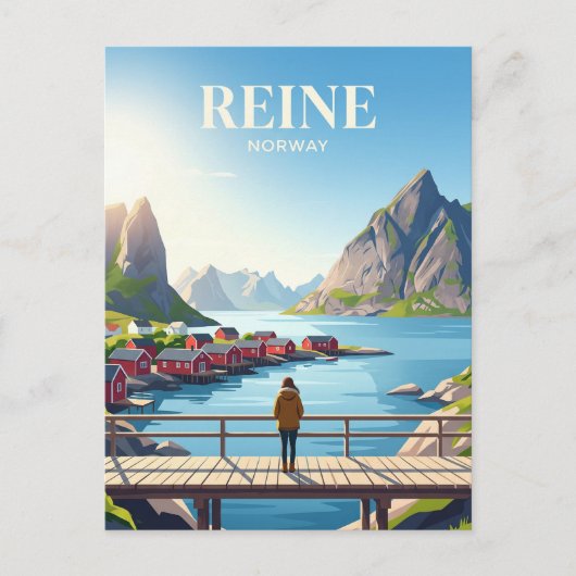 REINE NORWAY ポストカード (正面)