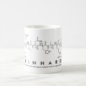 Reinhardペプチド名mug コーヒーマグカップ (中央)