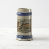 Reisch Sangamoビールラベル ビールジョッキ (中央)