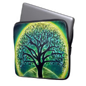 Reised Tree of Lifeノートパソコンのケース ラップトップスリーブ (正面左)