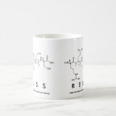 Reissペプチド名mug コーヒーマグカップ (中央)