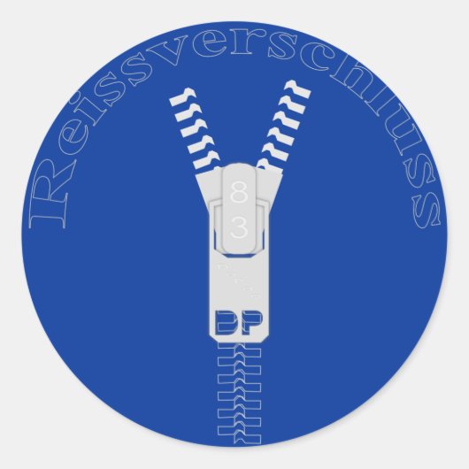 Reissverschluss ラウンドシール (正面)