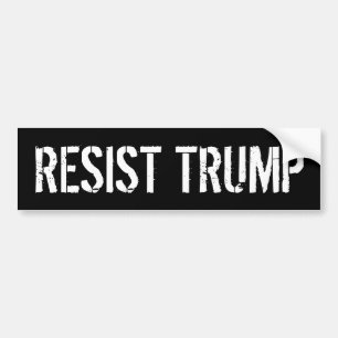 Reist Tump – トランプアンチ大統領 バンパーステッカー