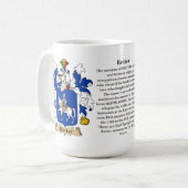 Reiter、起源、意味および頂上 コーヒーマグカップ (正面左)