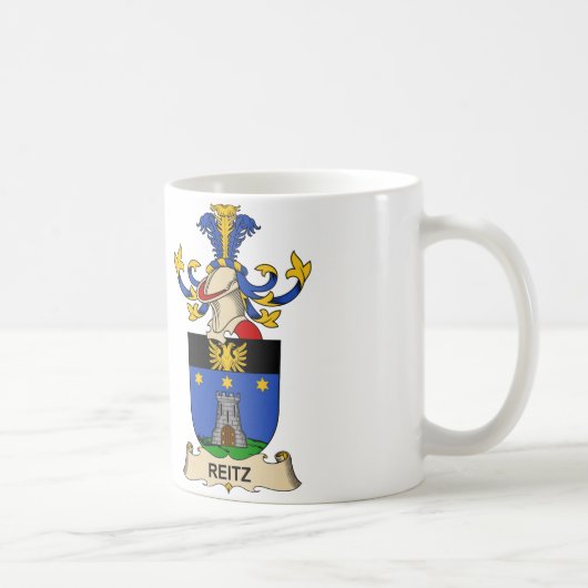 Reitzの家紋 コーヒーマグカップ (右)
