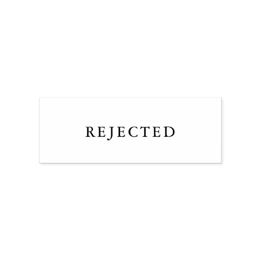 Rejected Document Marker | Office Essential セルフインキングスタンプ (デザイン)