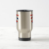 Rejecting Kings Since 1776 Classic Creative Design トラベルマグ (中央)