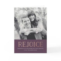 Rejoice | ホリデーフォトカード