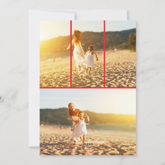 :Rejoice"宗教的なクリスマスの写真 シーズンカード (裏面)