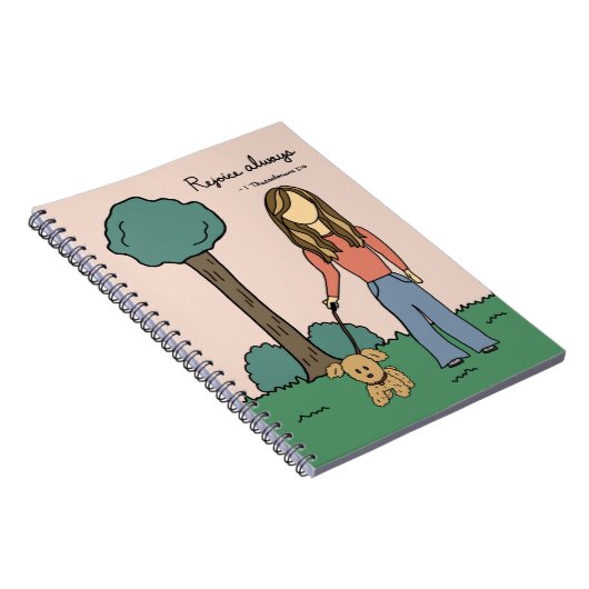 Rejoice Always Journal/Notebook ノートブック (右側)