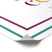 Rejoice Always Pray Without Ceasing Bold ポスター (角)