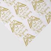 Rejoice Angel Elegant Gold Religious Christmas 薄葉紙 (詳細)