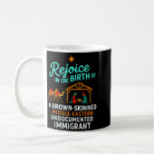 Rejoice In The Birth Of A Brown Skinned Christian  コーヒーマグカップ (左)